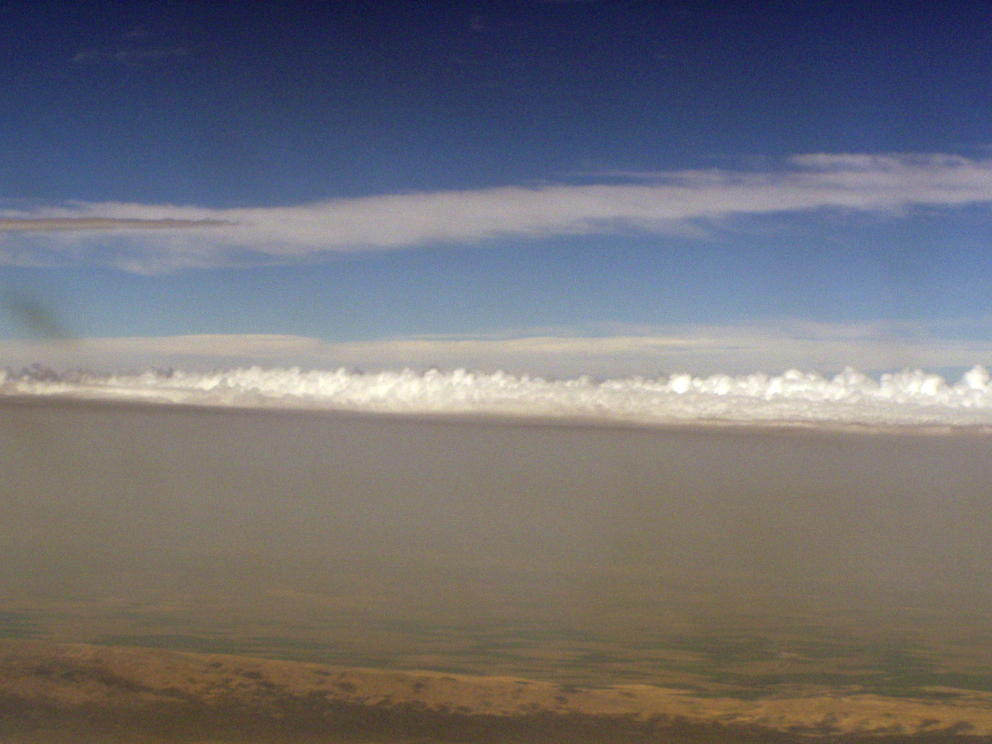 Boundary layer with Cumulus and Cirrus clouds